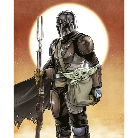 Disney Fototapet - Star Wars (The Mandalorian & Grogu)