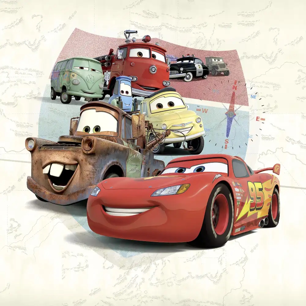 Disney Fototapet - Pixar Cars