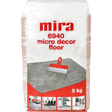 Mira 6940 Micro Decor Microcement Gulv 5 kg - Silver thumbnail