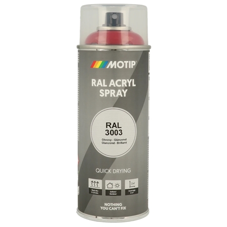 Motip Spraymaling High Gloss 400 ml - Ral 7001 Silver Grey thumbnail