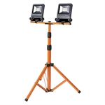 Osram LED-arbejdslampe med stativ 2 x 30W