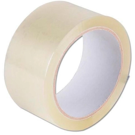 Klar pakketape 60 meter, ideel til pakning og forsegling af kasser