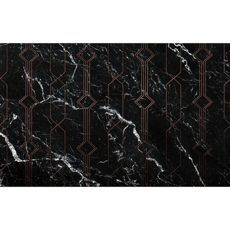 OUTLET: Komar Fototapet - Marble Black