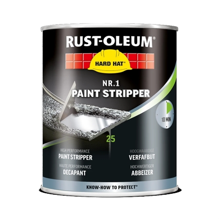 Rust-Oleum Nr.1 Paint Stripper, 750 ml malingfjerner til effektiv fjernelse af maling på kun 10 minutter