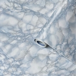 Selvklæbende Folie - Marble Blue 45 x 200 cm